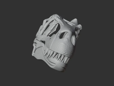 Megalosaurus Skull 3D Model