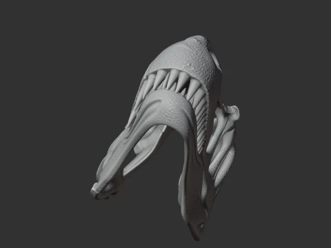 Megalosaurus Skull 3D Model