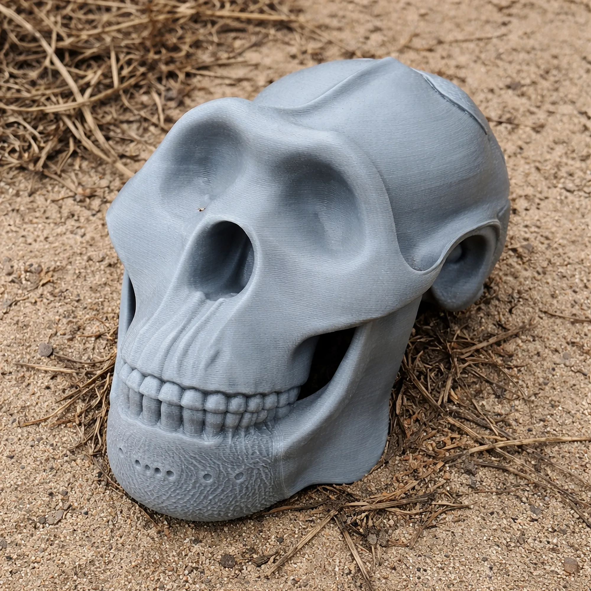 Meganthropus Skull 3D Model .c4d .max .obj .3ds .fbx .stl .blend 