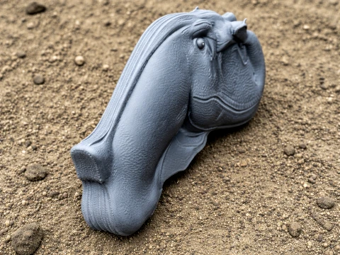 Metriacanthosaurus Skull 3D Model