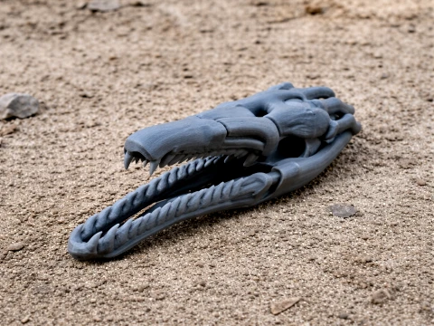 Mussaurus Skull 3D Model