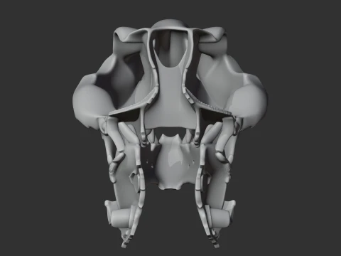 Nimravus Skull 3D Model