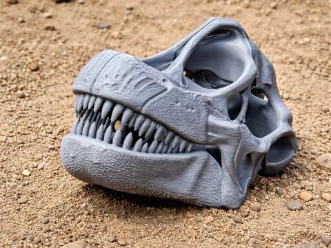Ninjatitan Skull 3D Model