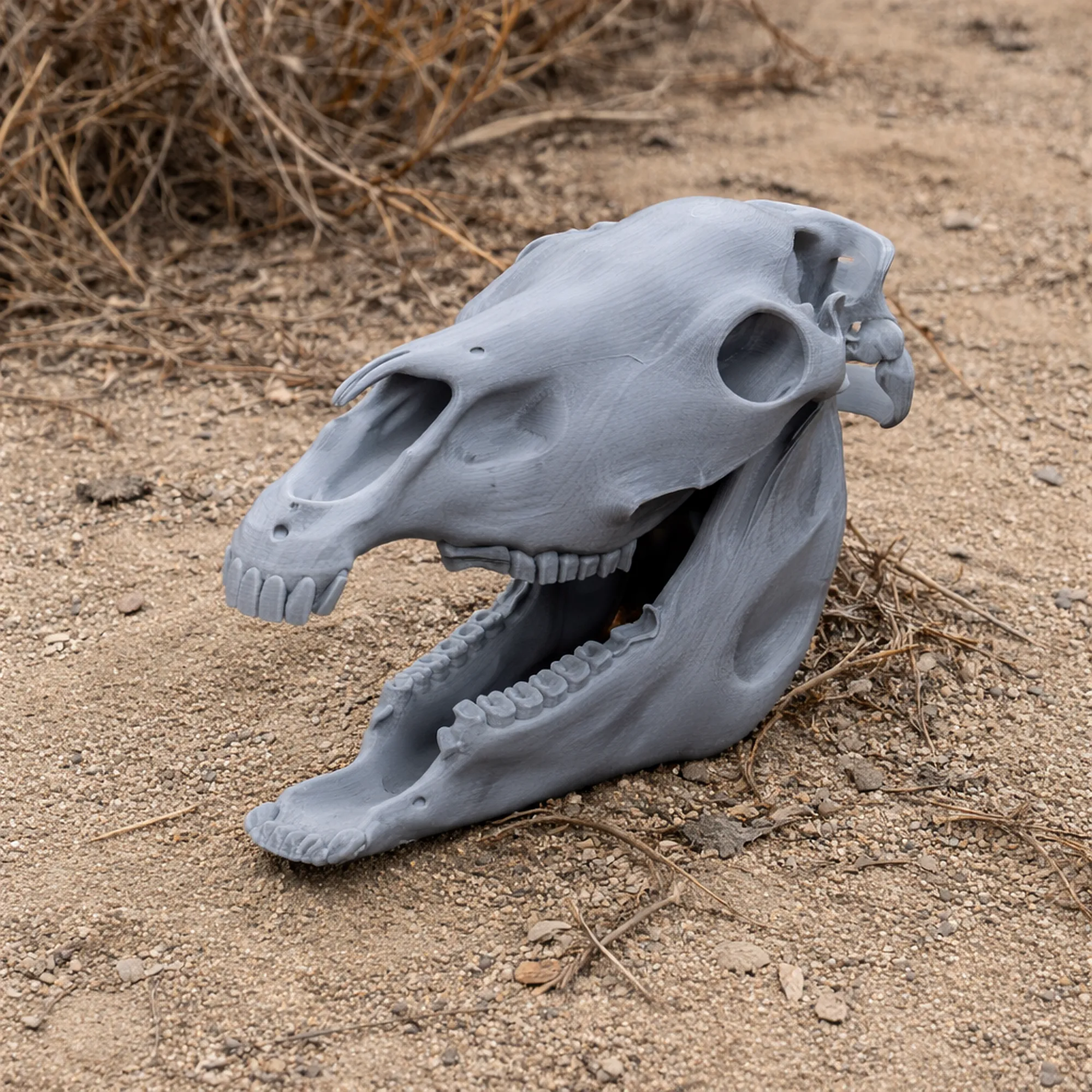 Olingo Skull 3D Model .c4d .max .obj .3ds .fbx .stl .blend 