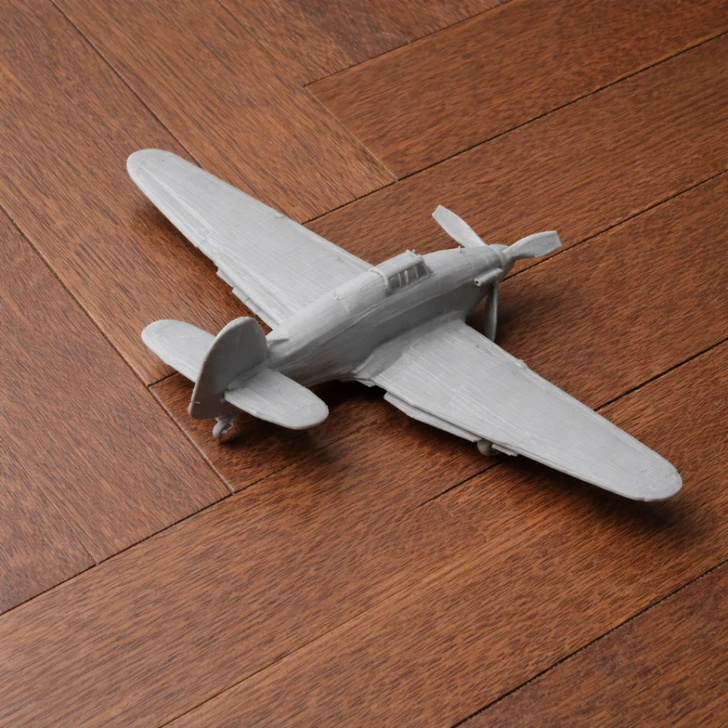 Furac&atilde;o Avi&atilde;o Modelo 3D .c4d .max .obj .3ds .fbx .stl .blend 