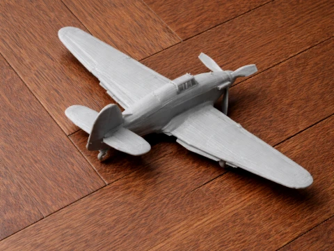 Kasırga Uçağı 3D Model