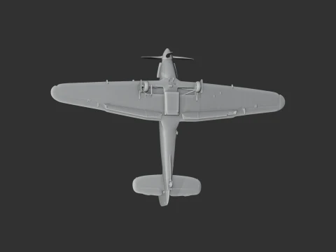 Furac&atilde;o Avi&atilde;o Modelo 3D