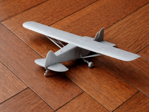 パイパーカブ飛行機 3Dモデル