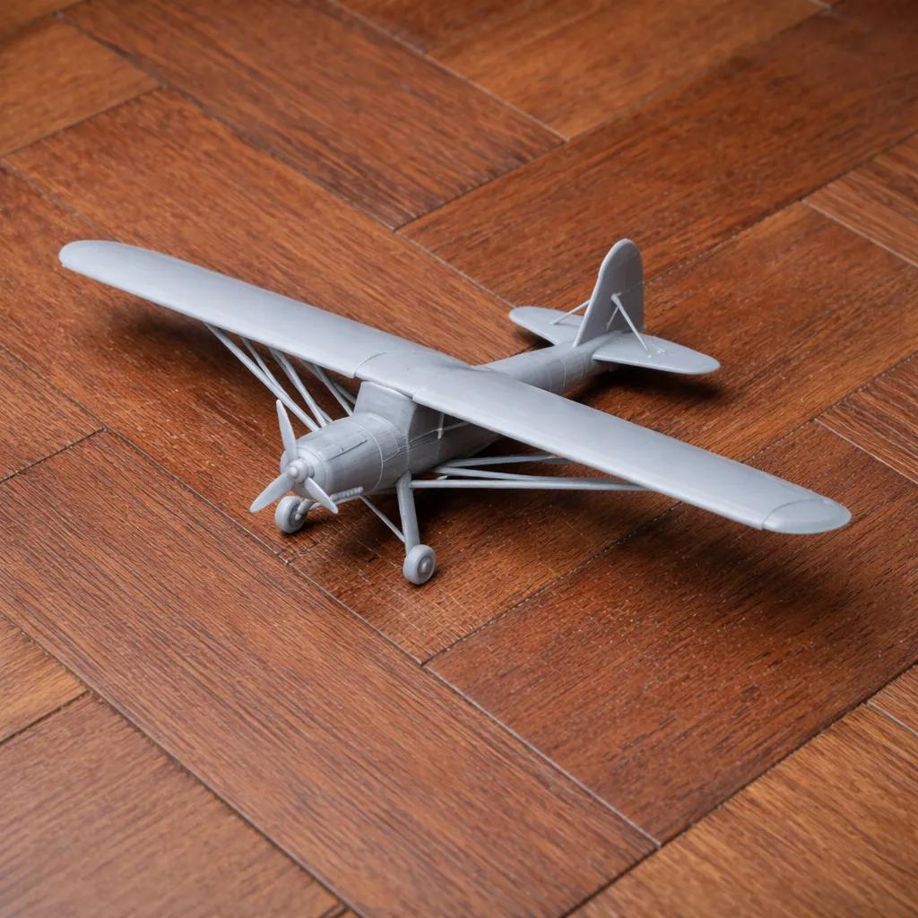 Avi&atilde;o Storch Modelo 3D .c4d .max .obj .3ds .fbx .stl .blend 