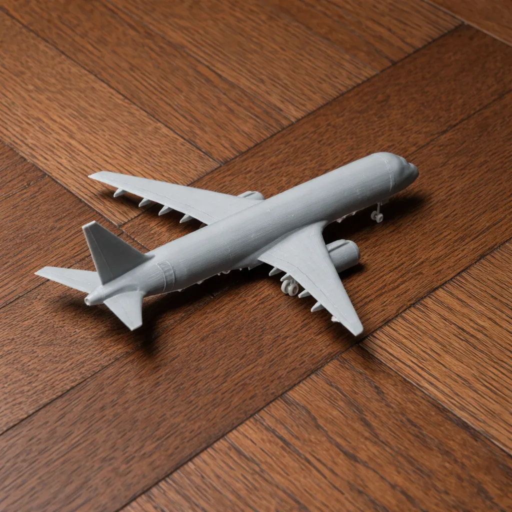 Embraer E195 Plane 3D Model .c4d .max .obj .3ds .fbx .stl .blend