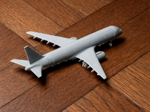 Avión Embraer E195 Modelo 3D