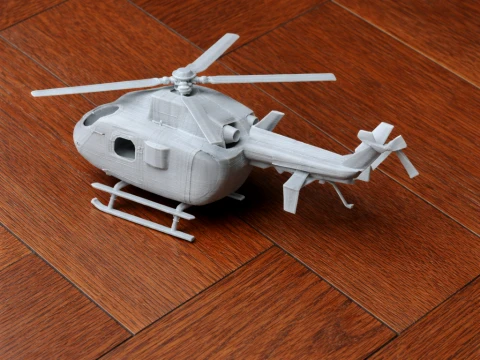 Helicóptero Eurocopter EC145 Modelo 3D