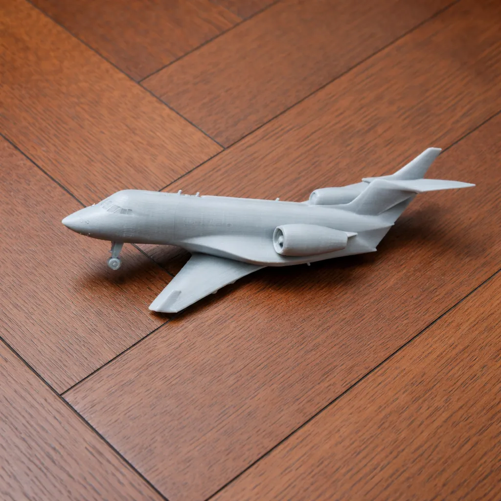 Gulfstream Jet Plane 3D Model .c4d .max .obj .3ds .fbx .stl .blend 