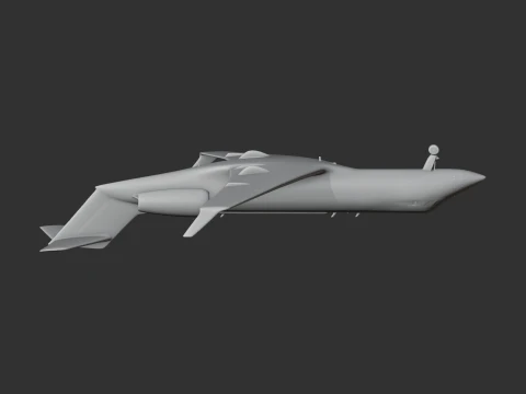 Gulfstream Jet Plane 3D Model