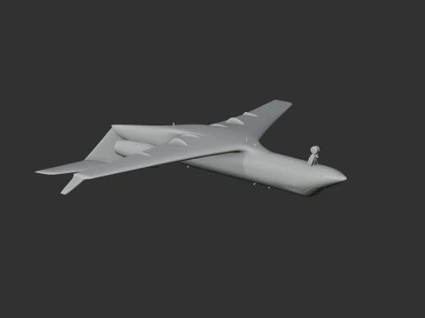 Gulfstream Jet Plane 3D Model