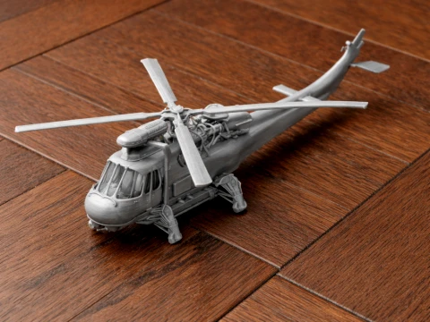 Wasp Helicopter 3D Model