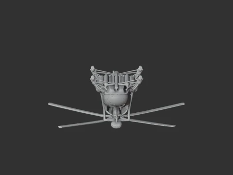 Wasp Helicopter 3D Model