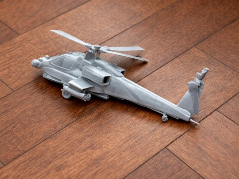 Westland Apache Helicopter 3D Model