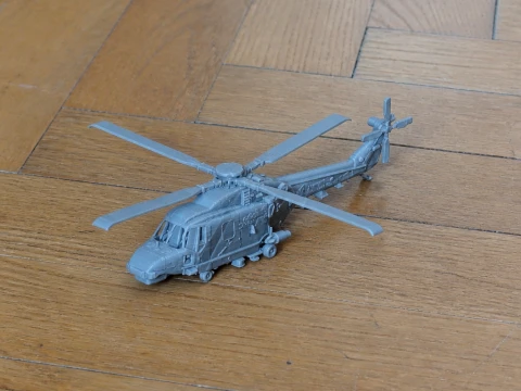 Westland Lynx-Hubschrauber 3D Modell