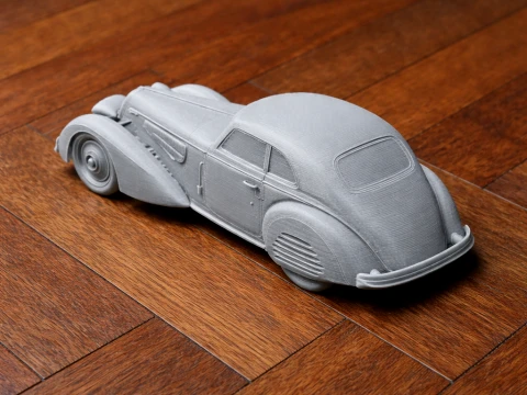 Alfa Romeo 8C 2900 3D Model