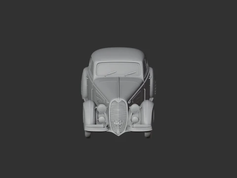 Alfa Romeo 8C 2900 3D Model