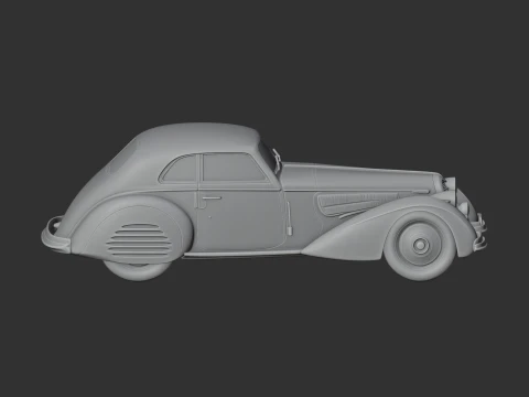 Alfa Romeo 8C 2900 3D Model