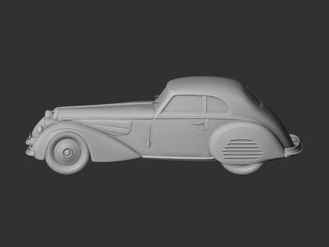 Alfa Romeo 8C 2900 3D Model