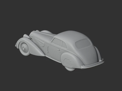 Alfa Romeo 8C 2900 3D Model