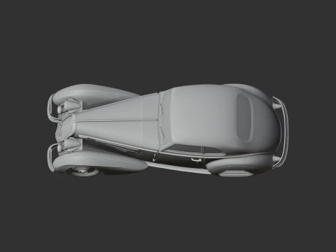 Alfa Romeo 8C 2900 3D Model