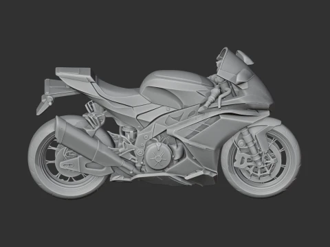 Aprilia RSV4 3D Model