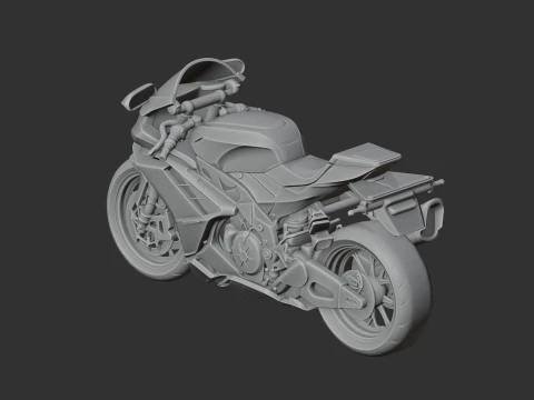 Aprilia RSV4 3D Model