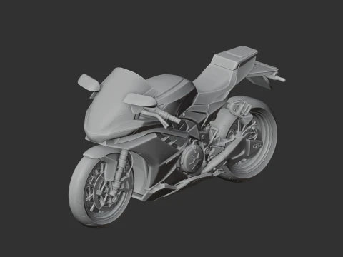 Aprilia RSV4 3D Model