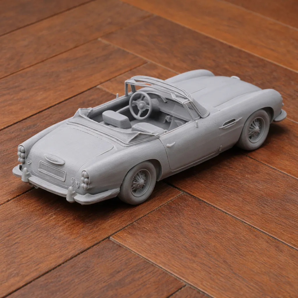 Aston Martin DB5 3D Model .c4d .max .obj .3ds .fbx .stl .blend
