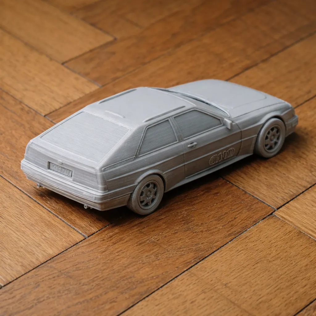 Audi Quattro 3D Model .c4d .max .obj .3ds .fbx .stl .blend