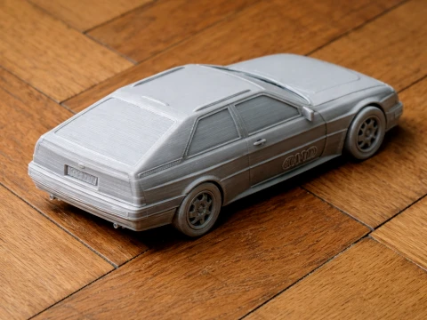 Audi Quattro 3D Model