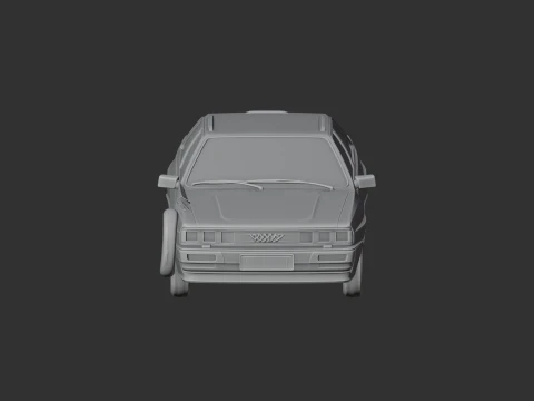 Audi Quattro 3D Model