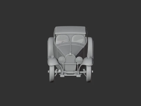 Bugatti Royale 3D Model