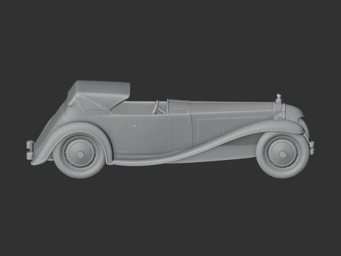Bugatti Royale 3D Model