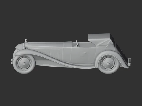 Bugatti Royale 3D Model