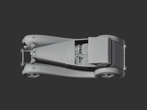 Bugatti Royale 3D Model