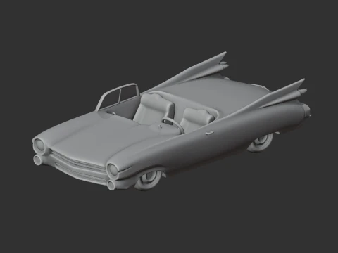 Cadillac Eldorado 1959 3D Model