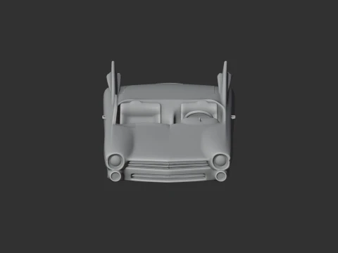 Cadillac Eldorado 1959 3D Model