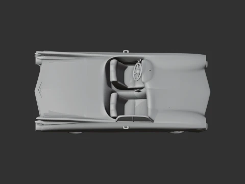 Cadillac Eldorado 1959 3D Model