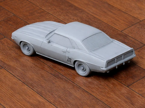 Chevrolet Camaro 1969 3D Model