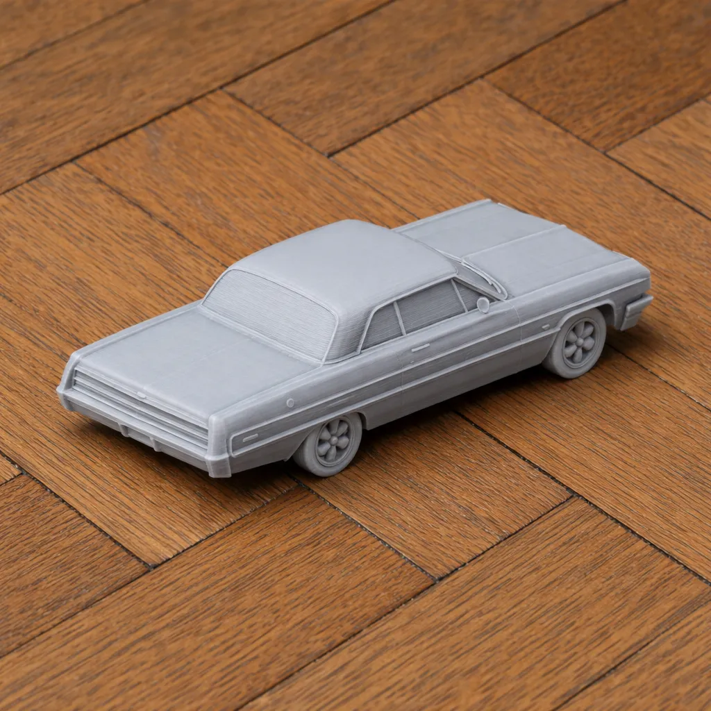 Chevrolet Impala 1964 3D Model .c4d .max .obj .3ds .fbx .stl .blend 
