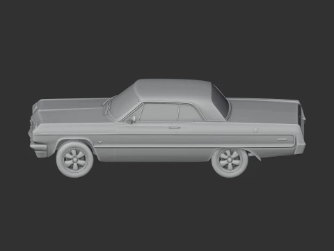 Chevrolet Impala 1964 3D Model