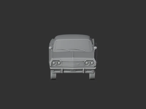 Chevrolet Impala 1964 3D Model