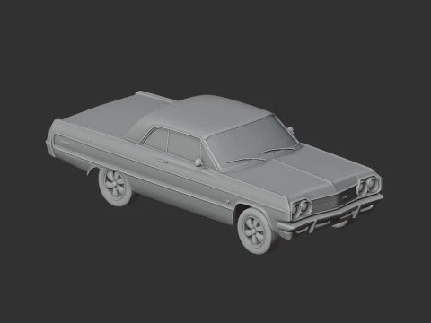 Chevrolet Impala 1964 3D Model