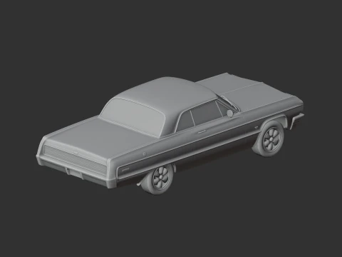 Chevrolet Impala 1964 3D Model