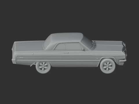 Chevrolet Impala 1964 3D Model